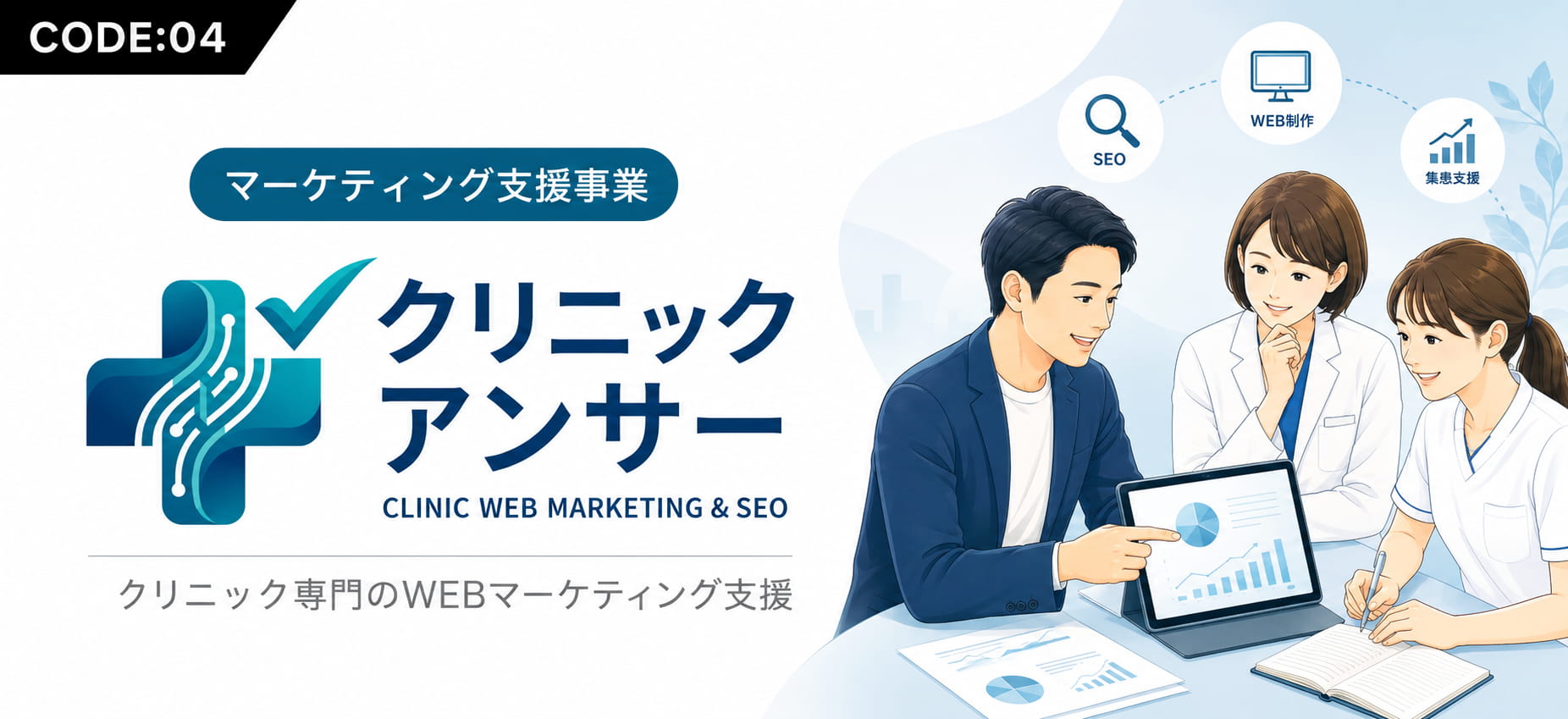 マーケティング支援事業 クリニックアンサー